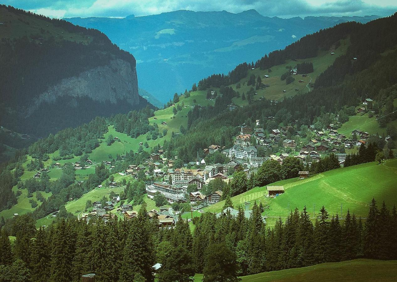 Hotel Alpenruhe - Vintage Design Hotel Wengen Exterior foto